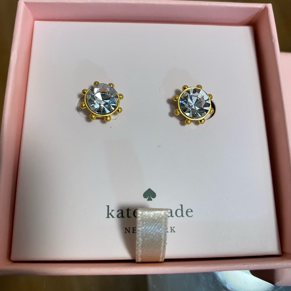Brand New Kade Spade Earrings In the Box.